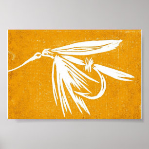 Póster Trout Fly Poster