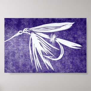 Póster Trout Fly Poster