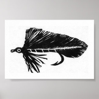 Póster Trout Fly Poster