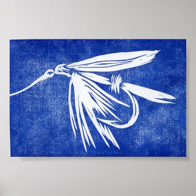 Póster Trout Fly Poster (Frente)