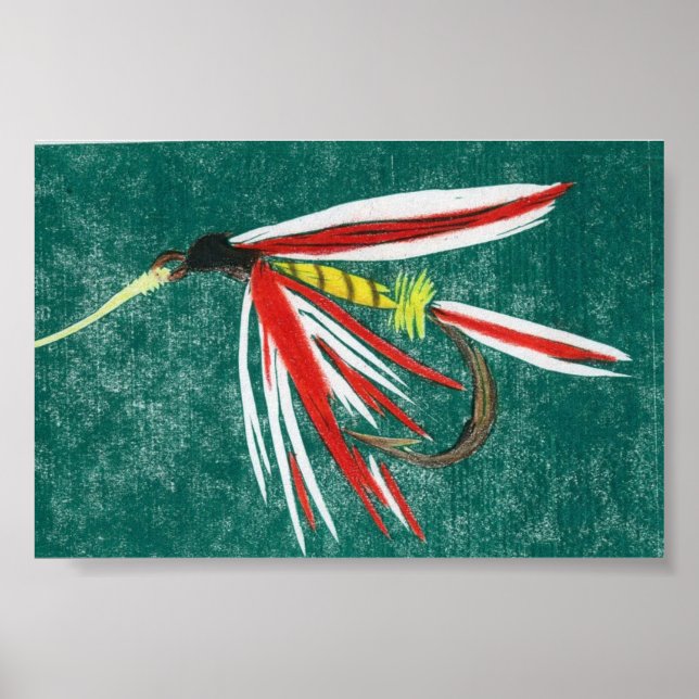Póster Trout Fly Poster (Frente)