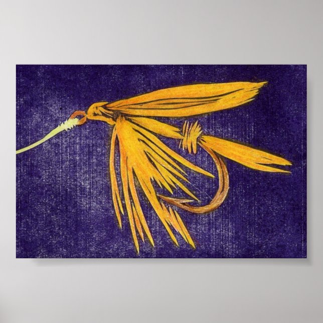 Póster Trout Fly Poster (Frente)