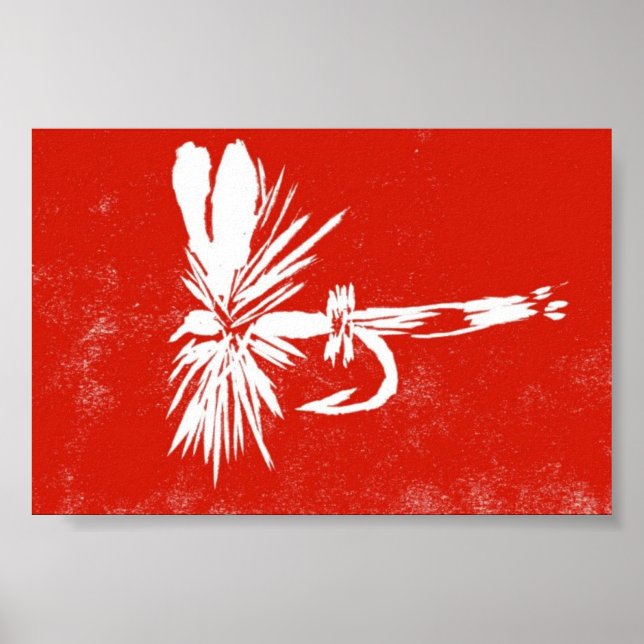 Póster Trout Fly Poster (Frente)
