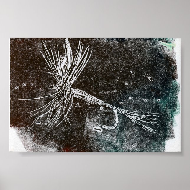 Póster Trout Fly Poster (Frente)