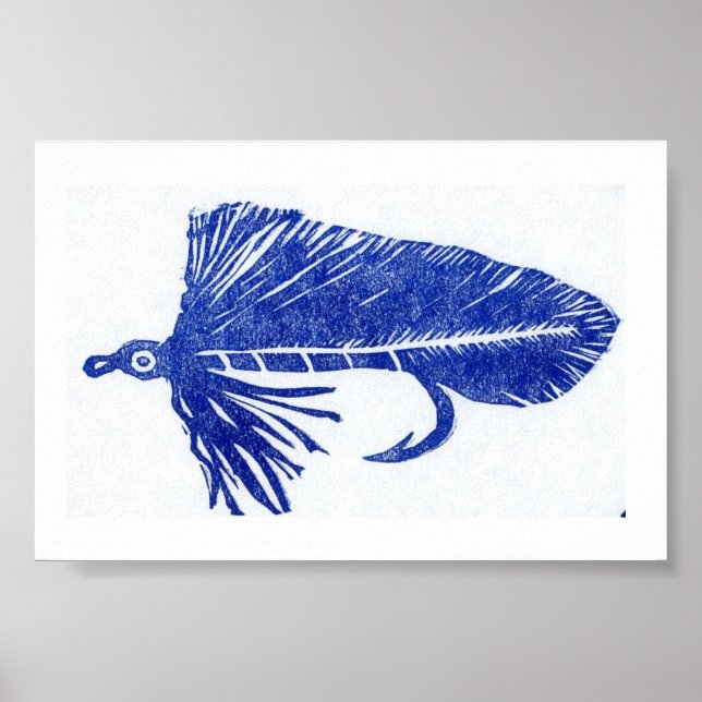 Póster Trout Fly Poster (Frente)