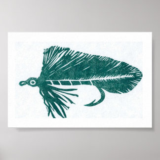 Póster Trout Fly Poster
