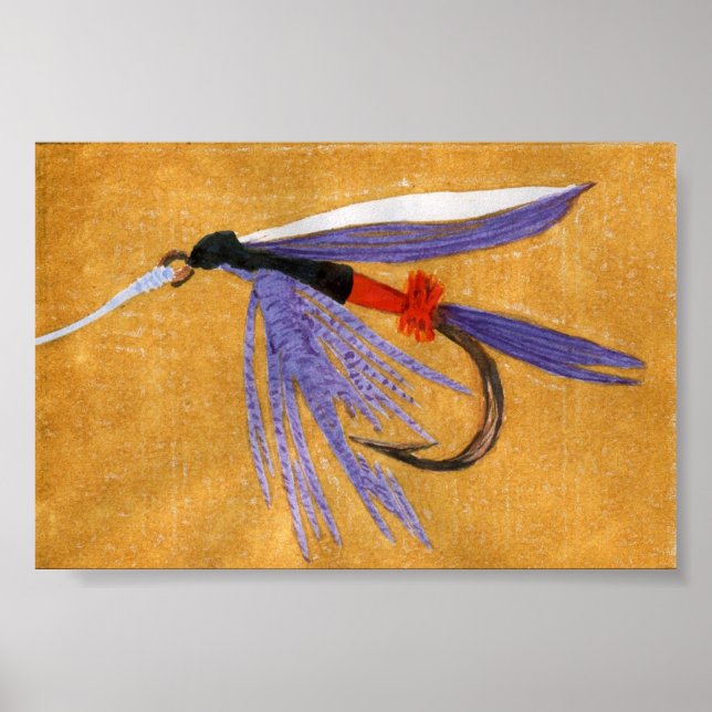 Póster Trout Fly Poster (Frente)