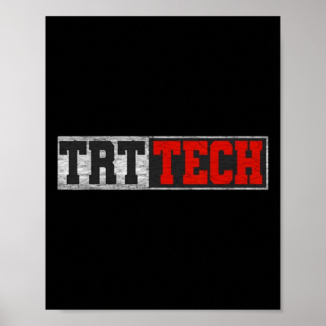 Póster Trt Tech Funny Fitness Workout Guay Gym (Frente)