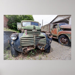 PÓSTER TRUCK GMC HEAVY DUTY 1941