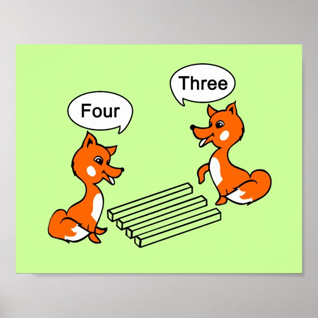 Póster Truco de ilusión óptica (Frente)