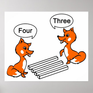 Póster Truco de ilusión óptica