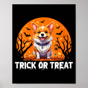 Póster Truco de mujeres para tratar camiseta de Halloween