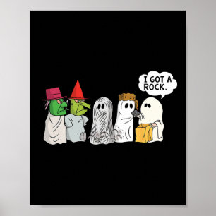 Póster Truco Divertido O Trato El Vestido Fantasma De Hal