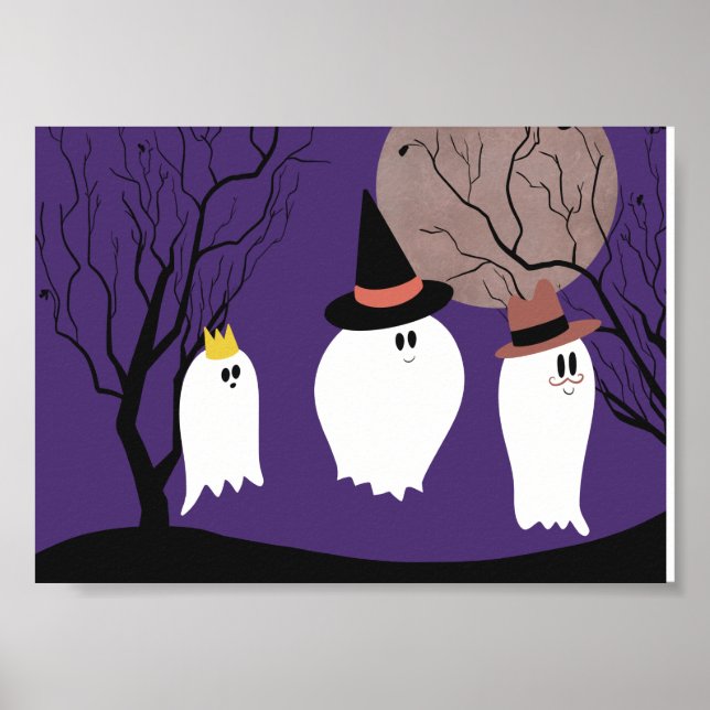 Póster Truco o tratamiento (Frente)