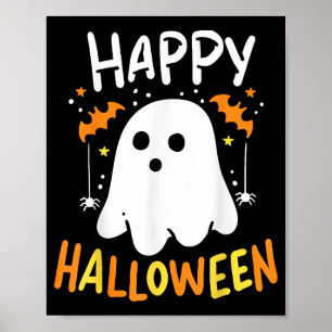 Póster Truco O Trato Fantasma De Halloween