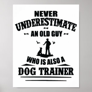 Póster Trucos Entrenamiento de perros Escuela de perros d