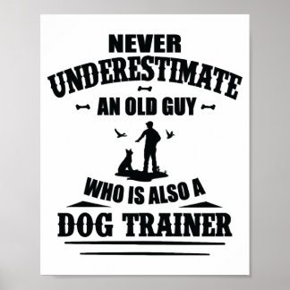 Póster Trucos Entrenamiento de perros Escuela de perros d