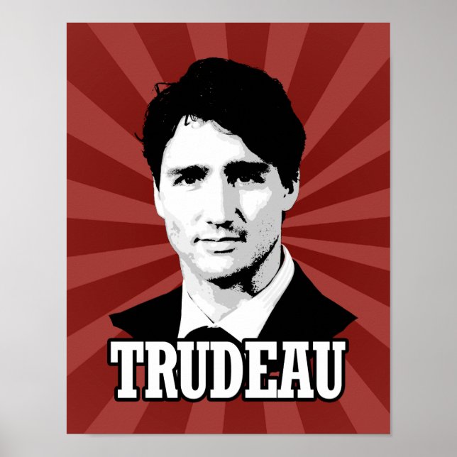 Póster Trudeau (Frente)