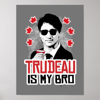 Póster Trudeau es mi hermano