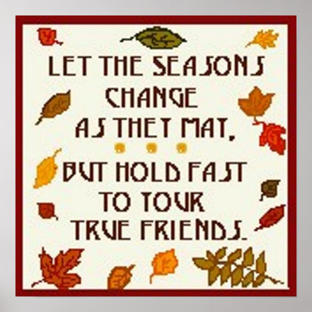 Póster True Friends (Frente)