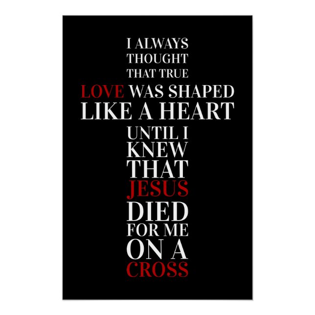 Póster True love (Anverso)