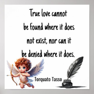 Póster TRUE LOVE Quote