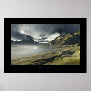 Póster Trueno