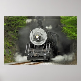 Póster Trueno en el túnel