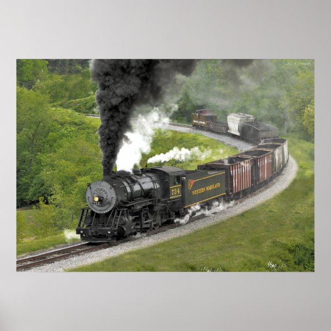 Póster Trueno en el valle (Frente)