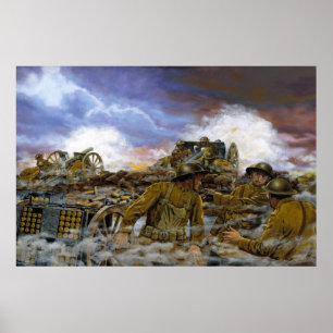 Póster Trumans Battery by Dominic D'Andrea Print