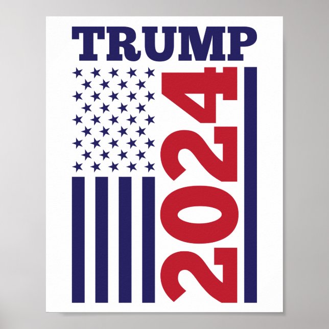 Póster Trump 2024 (Frente)