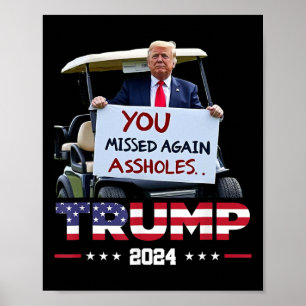 Póster Trump 2024 