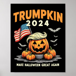Póster Trump 2024 hace de Halloween un gran Aga