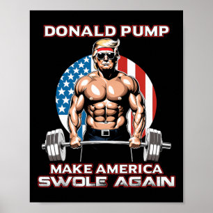 Póster Trump 2024 La bomba de Donald hizo que Estados Uni