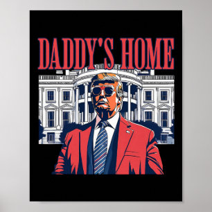 Póster Trump 2024 lleva a Estados Unidos a casa de Trump