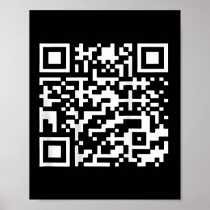 Póster Trump 2024 Qr 4547 Tee Trump Código de baile
