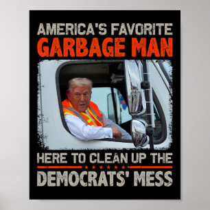 Póster Trump 2025 Elección Orgulloso De Ser Voto De Basur