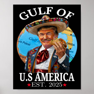 Póster Trump 2025 es divertido