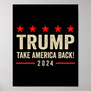 Póster Trump 45 47