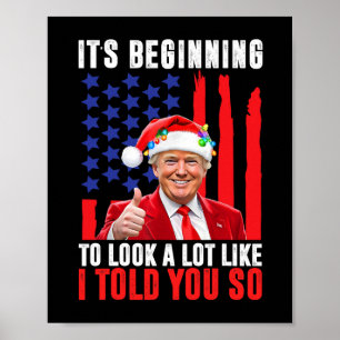 Póster Trump 45 47 Está empezando a parecerse mucho a mí