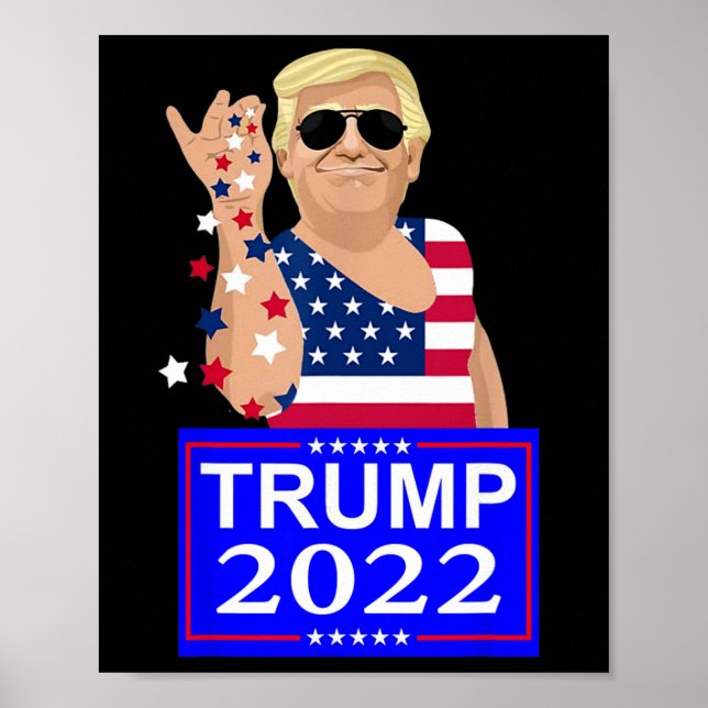 Póster Trump 4 Ever Election  (Frente)