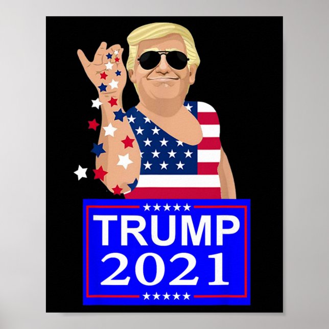 Póster Trump 4 Ever Election  (Frente)