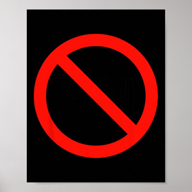 Póster Trump - Anti Trump (Frente)