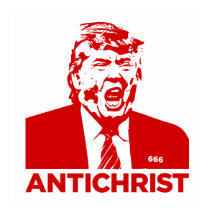TRUMP ANTICHRIST Poster 2017