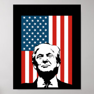 Póster Trump Bulletproof