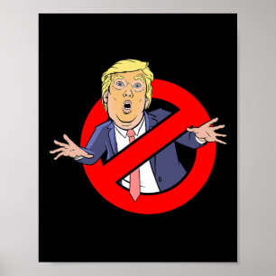 Póster Trump Busters resiste la camiseta