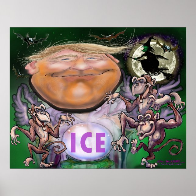 Póster Trump como Oz (Frente)