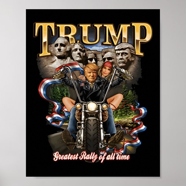 Póster Trump Daddys se acerca a casa de papá de cabra (Frente)