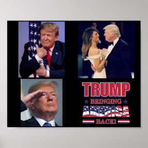 Póster Trump - Devolver a Estados Unidos