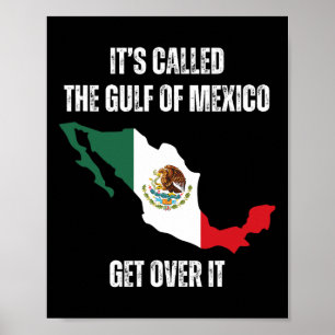 Póster Trump, el presidente de Estados Unidos en el Golfo
